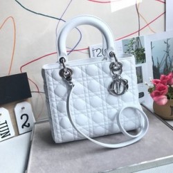 MEDIUM LADY DIOR BAG Cannage Lambskin