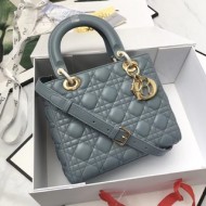 MEDIUM LADY DIOR BAG Cannage Lambskin