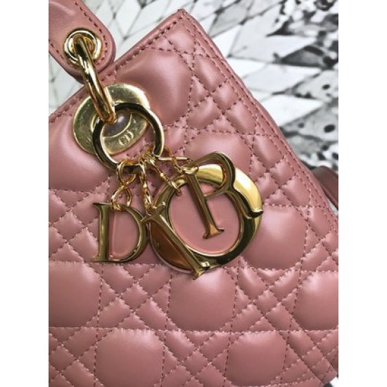 MEDIUM LADY DIOR BAG Cannage Lambskin