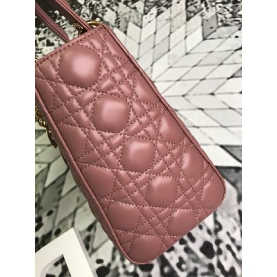 MEDIUM LADY DIOR BAG Cannage Lambskin