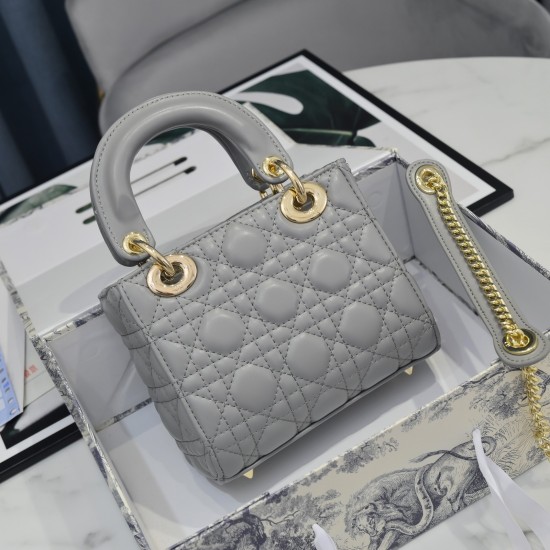 MINI LADY DIOR BAG Cannage Lambskin