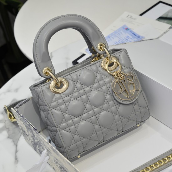 MINI LADY DIOR BAG Cannage Lambskin