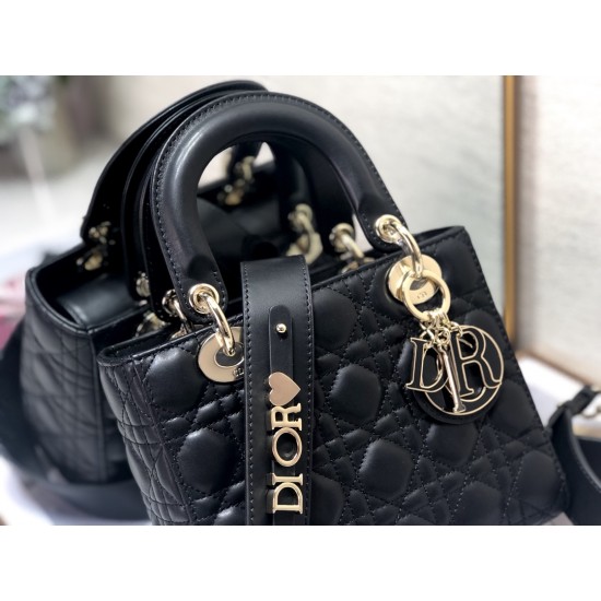 LADY DIOR MY ABCDIOR BAG Cannage Lambskin