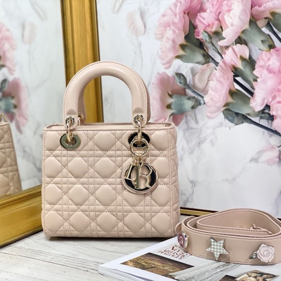 LADY DIOR MY ABCDIOR BAG Cannage Lambskin