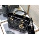 LADY DIOR MY ABCDIOR BAG Patent Cannage Calfskin