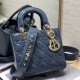 LADY DIOR MY ABCDIOR BAG Patent Cannage Calfskin