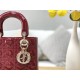 LADY DIOR MY ABCDIOR BAG Patent Cannage Calfskin