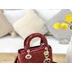 LADY DIOR MY ABCDIOR BAG Patent Cannage Calfskin