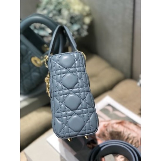 LADY DIOR MY ABCDIOR BAG Cannage Lambskin