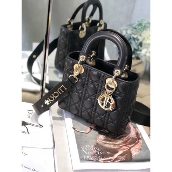 LADY DIOR MY ABCDIOR BAG Cannage Lambskin