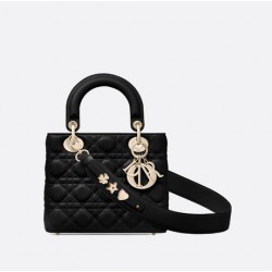 LADY DIOR MY ABCDIOR BAG Cannage Lambskin