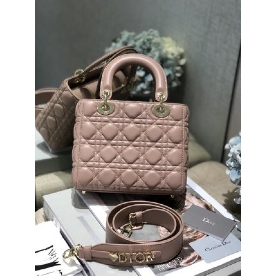 LADY DIOR MY ABCDIOR BAG Cannage Lambskin