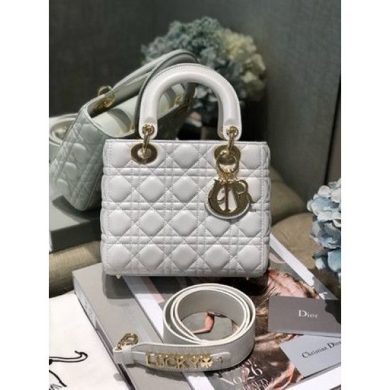 LADY DIOR MY ABCDIOR BAG Cannage Lambskin