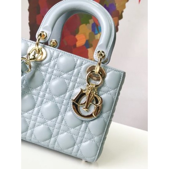 LADY DIOR MY ABCDIOR BAG Cannage Lambskin