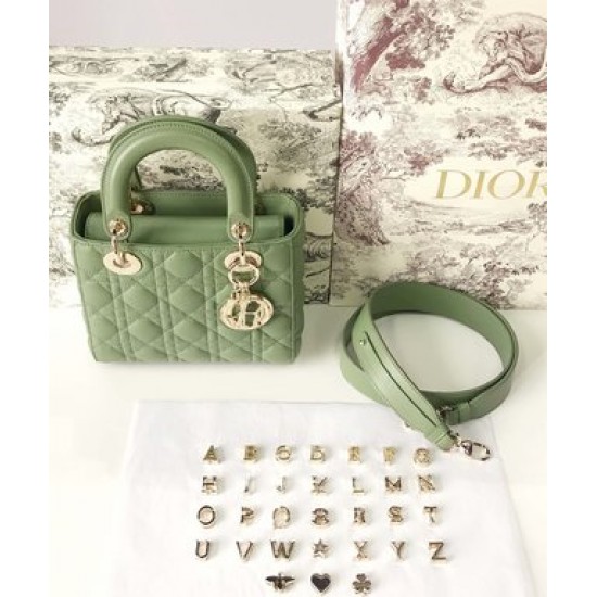 LADY DIOR MY ABCDIOR BAG Cannage Lambskin