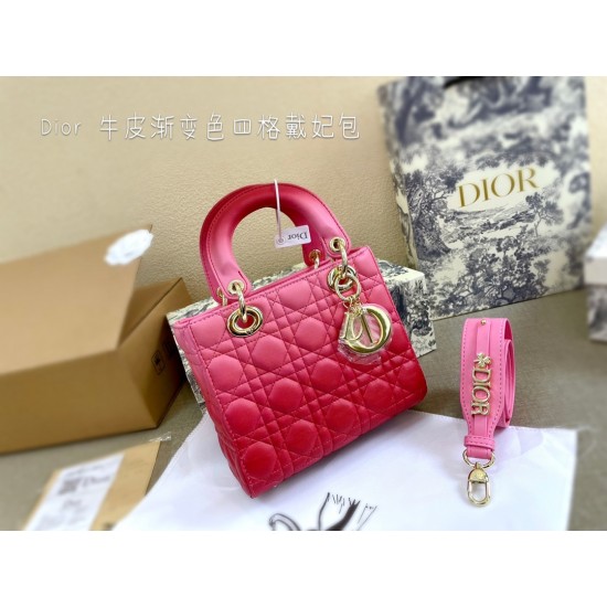 LADY DIOR MY ABCDIOR BAG Gradient Cannage Lambskin