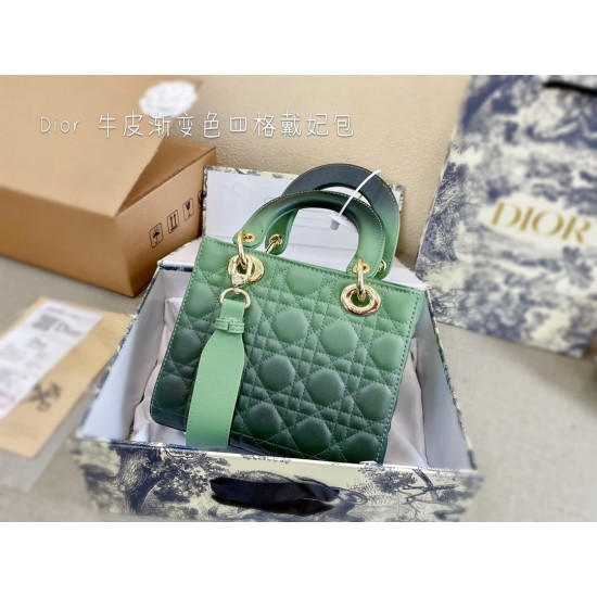 LADY DIOR MY ABCDIOR BAG Gradient Cannage Lambskin