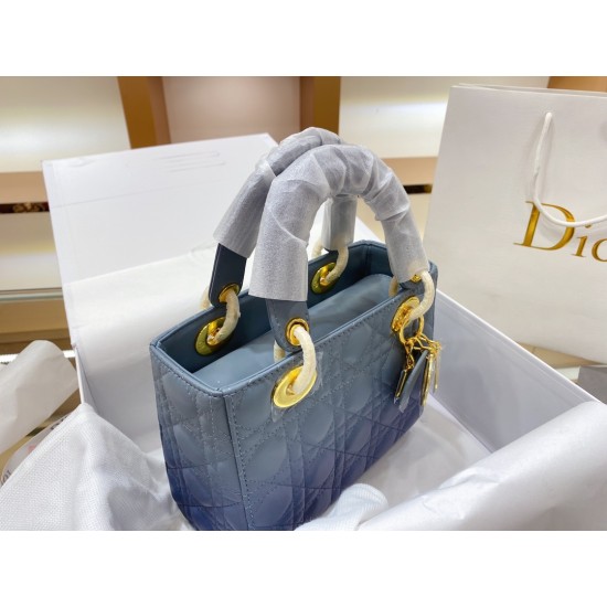 LADY DIOR MY ABCDIOR BAG Gradient Cannage Lambskin