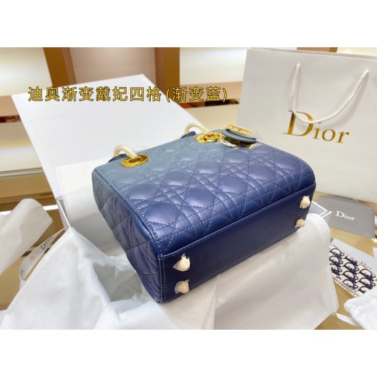 LADY DIOR MY ABCDIOR BAG Gradient Cannage Lambskin