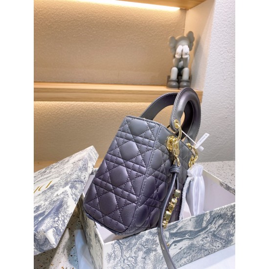 LADY DIOR MY ABCDIOR BAG Gradient Cannage Lambskin