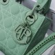 MINI LADY DIOR BAG Ultramatte Cannage Calfskin