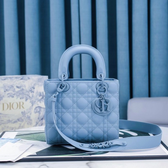 LADY DIOR MY ABCDIOR BAG Ultramatte Cannage Calfskin