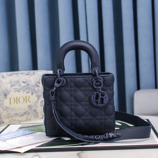 LADY DIOR MY ABCDIOR BAG Ultramatte Cannage Calfskin