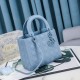 MEDIUM LADY DIOR BAG Ultramatte Cannage Calfskin