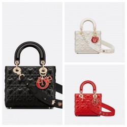 3colors DIORAMOUR MY ABCDIOR LADY DIOR BAG