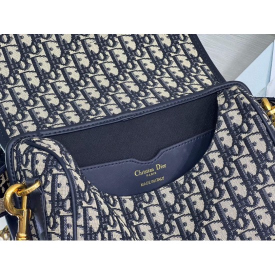 2colors DIOR BOBBY BAG Oblique Jacquard SML