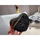 DIORAMOUR DIOR CARO HEART POUCH WITH CHAIN