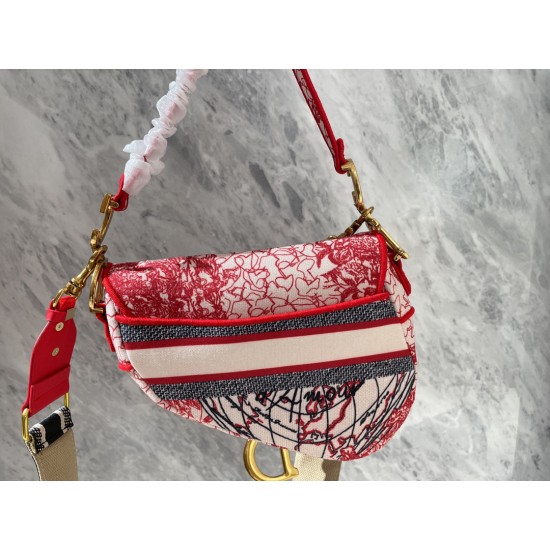 DIORAMOUR SADDLE BAG