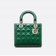 MEDIUM LADY DIOR BAG Patent Cannage Calfskin