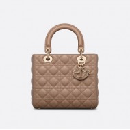 MEDIUM LADY DIOR BAG Lambskin