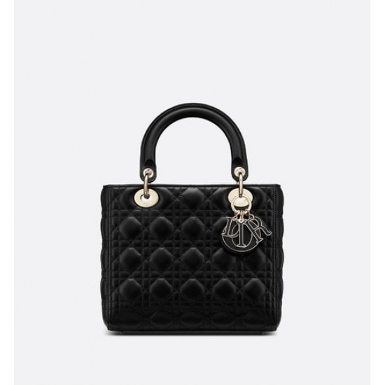 MEDIUM LADY DIOR BAG Lambskin