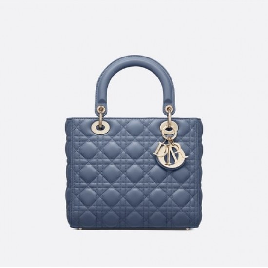 MEDIUM LADY DIOR BAG Cannage Lambskin