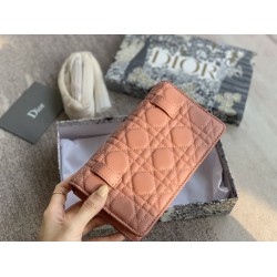 DIOR CARO BELT POUCH WITH CHAIN