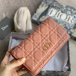 DIOR CARO BELT POUCH WITH CHAIN