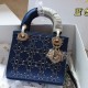 MINI LADY DIOR BAG Strass Cannage Satin