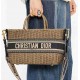 WICKER BUCKET BAG