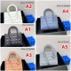 5colors MEDIUM LADY DIOR BAG