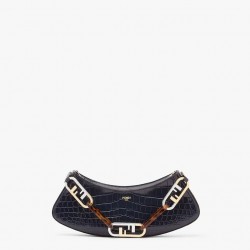 3colors Fendi O'Lock Swing crocodile