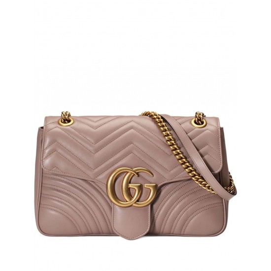 GG MARMONT PATENT MINI SHOULDER BAG