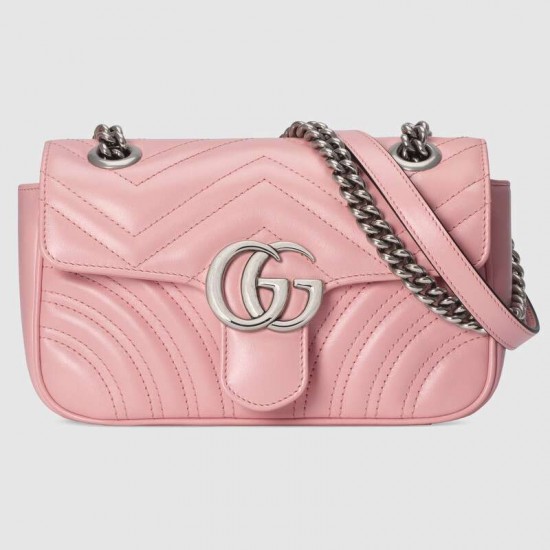 GG Marmont matelassé leather