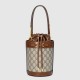 Horsebit 1955 small bucket bag canvas