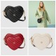 4colors INTERLOCKING G MINI HEART SHOULDER BAG