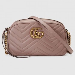 GG Marmont matelassé shoulder bag leather