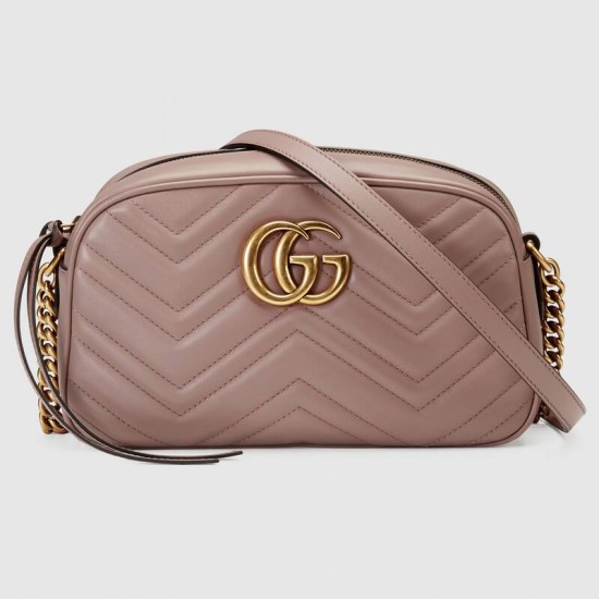 GG Marmont matelassé shoulder bag leather