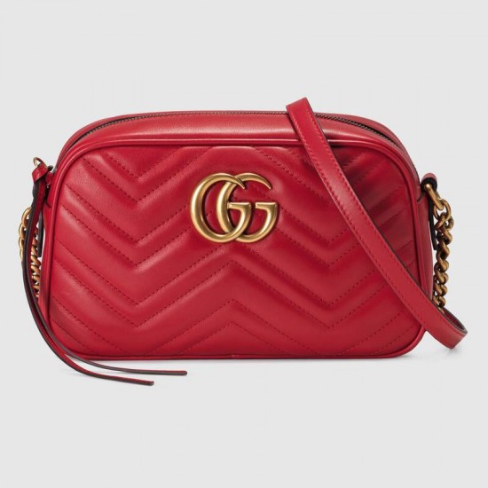 GG Marmont matelassé shoulder bag leather