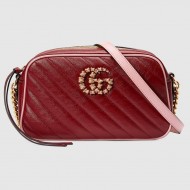 GG Marmont small shoulder bag leather